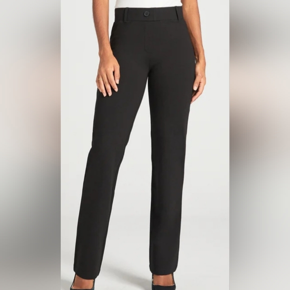 Betabrand Classic Dress Pant Yoga Pant | Straight Leg | Size S - Picture 1 of 16